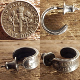 ルーズベルトダイムフープピアスB