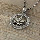 MARIJUANA CUTCOIN PENDANT 50￠