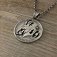 JFK & MONROE CUTCOIN PENDANT 50￠ BR