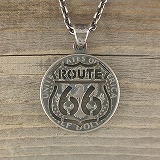 ROUTE66 CUTCOIN PENDANT 50￠