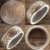 スイス2フラン コインリング B