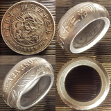 大日本　新一円銀貨　コインリング A