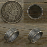 バーバーハーフダラー コインリング A