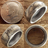 ケネディーハーフダラー コインリング A