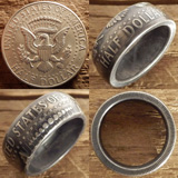 ケネディーハーフダラー コインリング B