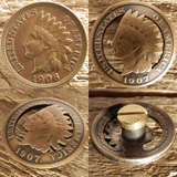 インディアンヘッドセントカットコンチョA