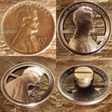 リンカーンセントカットコンチョA