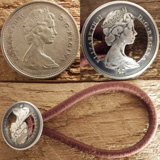 エリザベス2世B カットコンチョヘアゴムAダイア