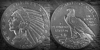 Old Indian Half Eagle | オールドインディアン　ハーフイーグル